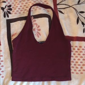 Brandy Melville Cropped Halter Top